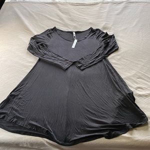 NWT Black knit dress XL